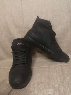 Ботинки полуботинки зимние Lacoste