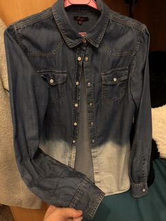 Джинсовая рубашка