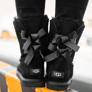 Угги ugg с бантами