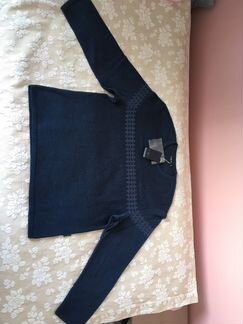 Джемпер мужской, новый, синий, р-р XL
