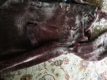 Меховая куртка из мутона