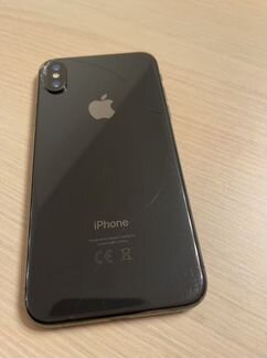 iPhone X 64gb чёрный б/у