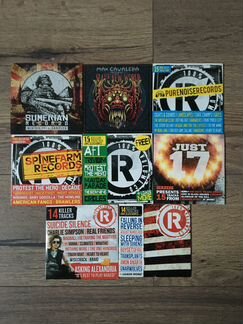 CD диски от журналов Rock Sound,Kerrang,Big Cheese