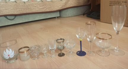 Рюмки, бокалы, хрусталь СССР