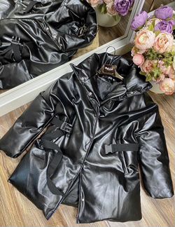 Куртка из экокожи