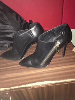 Ботильоны чёрные 39