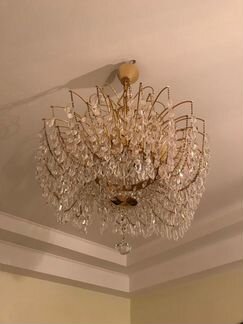 Люстра хрустальная чехия