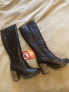 Сапоги зимние 35-36 натур кожа