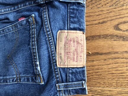 Джинсы Levi’s. 505. 32W 34L, но маломерят на 31W