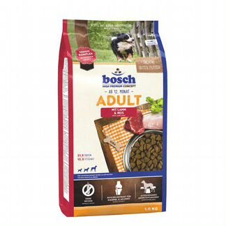 Bosch adult Lamb&rice, 1 кг