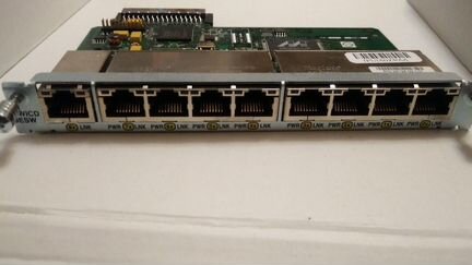 Cisco hwic-4ESW и hwicd-9ESW