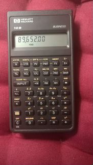 Калькулятор Hewlett Packard 10B Business