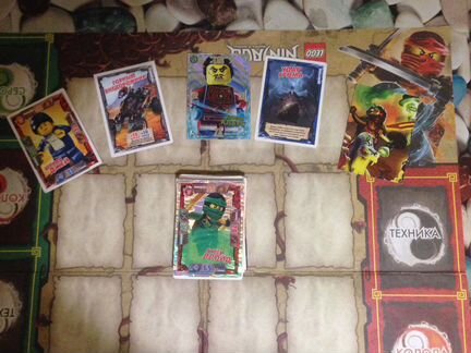 Карточки lego ninjago