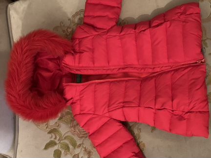 Пуховик для девочки United Colors of Benetton