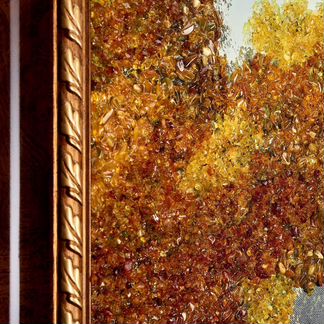 Картина янтарная 