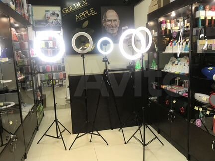 Кольцевые лампы 16см, 26см, 32см, 36см, 45см, 54см