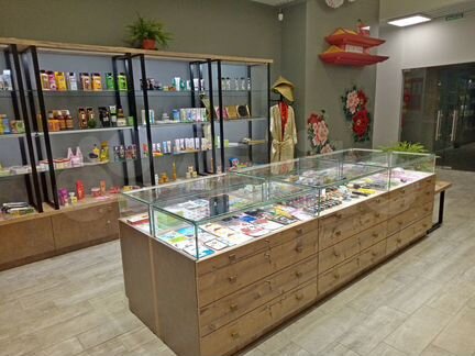 Витрина для демонстрации косметики