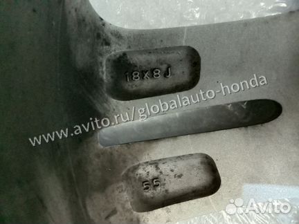 Honda Accord 8 Type-S Диск литой