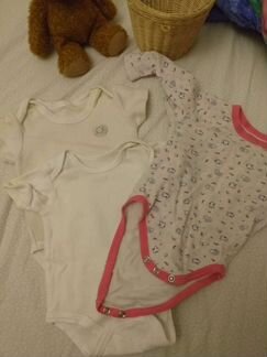 Боди для девочки 0-3м