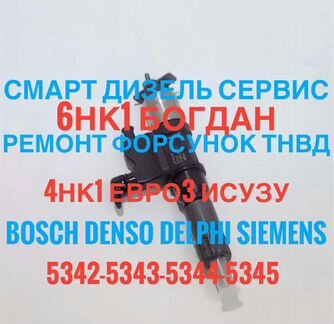 Форсунки на Исузу 5342 Евро3