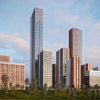 1-к квартира, 38.8 м², 27/28 эт.