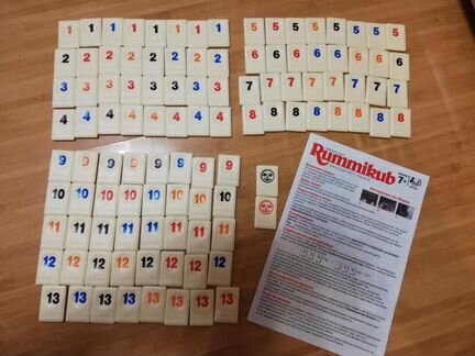 Настольная игра Rummikub