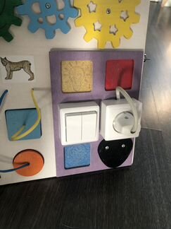 Бизиборд Деревянная игрушка делюкс