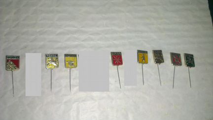 Значки гербы Мытищинская микро (игла)