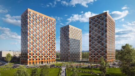 1-к квартира, 35.6 м², 17/19 эт.