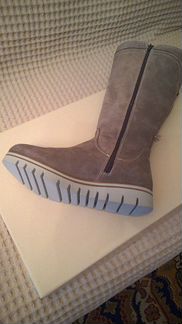 Зимние замшевые сапоги, Италия