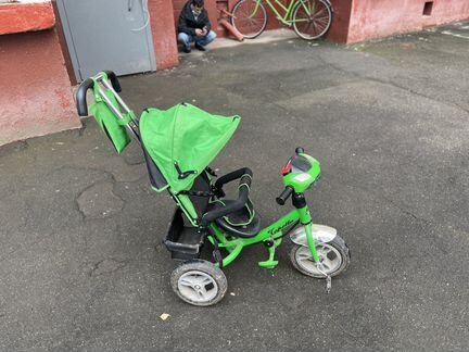 Трехколесный велосипед коляска capella