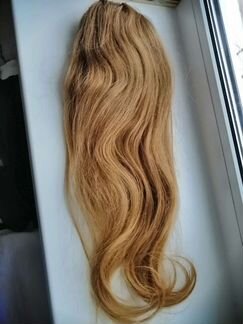 Шиньон из натуральных волос 60см